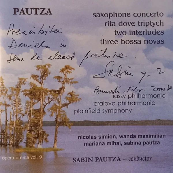 Saxophone Concerto / Rita Dove Triptych / Two Interludes / Three Bossa Novas