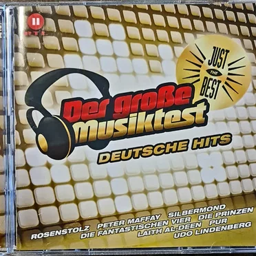 Just the Best - Der große Musiktest - Deutsche Hits by Various Artists - album cover