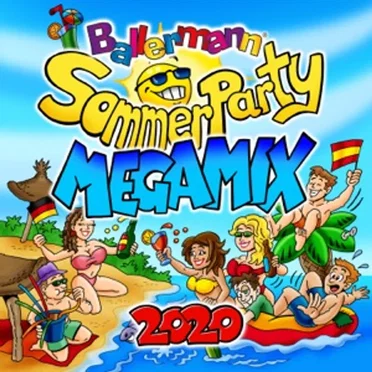 Ballermann: SommerParty Megamix 2020 by Various Artists - album cover