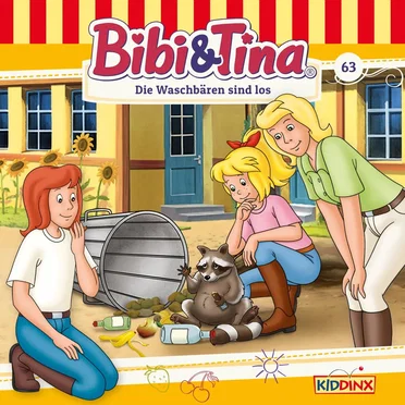 Bibi & Tina, Folge 63: Die Waschbären sind los by Bibi & Tina - album cover
