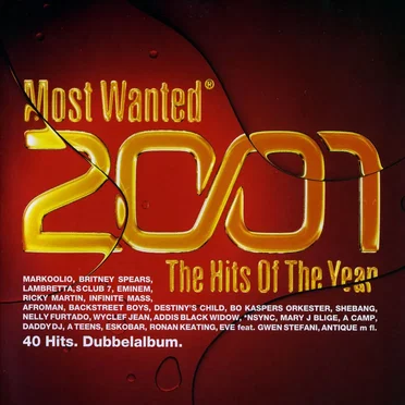 Most Wanted 2001: The Hits of the Year by Various Artists - album cover