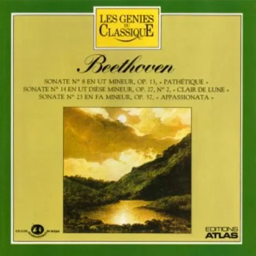 Les Génies du classique, Volume II, n° 5 - Beethoven : Sonates N° 8, N° 14 et N° 23