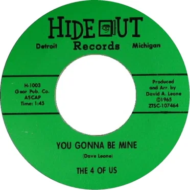 You Gonna Be Mine / Batman by The 4 of Us - album cover
