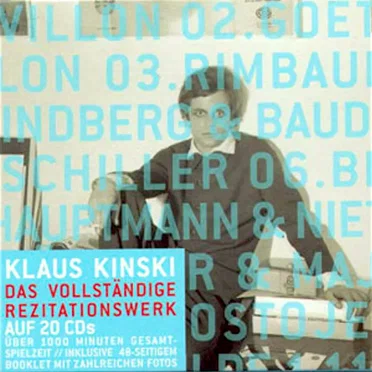 Kinski spricht Werke der Weltliteratur – Das vollständige Rezitationswerk by Klaus Kinski - album cover