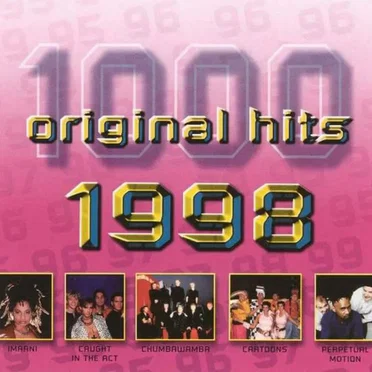 1000 Original Hits: 1998 by Various Artists - album cover