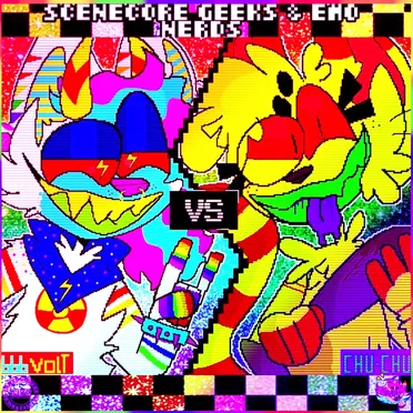 SCENECORE GEEKS & EMO NERDS