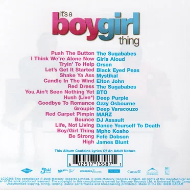 It’s a Boy Girl Thing by Various Artists - album cover