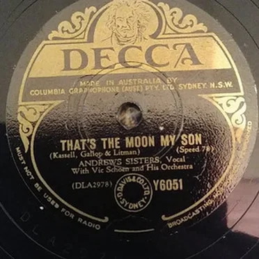 That's the Moon My Son / Bless You