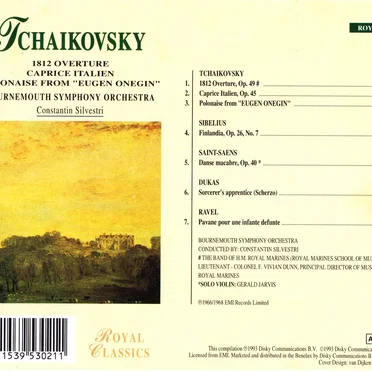 Tchaikovsky: 1812 Overture / Caprice Italien / Polonaise from “Eugen Onegin”