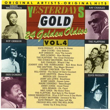 Yesterdays Gold Volume 4: 24 Golden Oldies by Various Artists - album cover