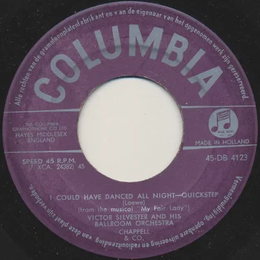 I Could Have Danced All Night / On the Street Where You Live