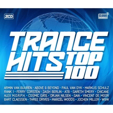 Trance Hits Top 100 by Various Artists - album cover