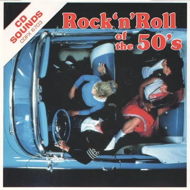 Rock 'n' Roll of the 50's by Various Artists - album cover