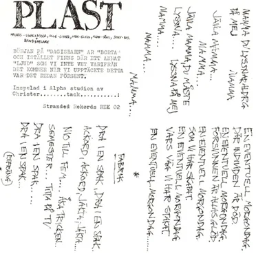 I köket desperat by Plast - album cover