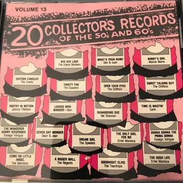 20 Collector’s Records of the 50’s & 60’s, Vol. 13 by Various Artists - album cover