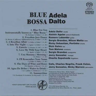 Blue Bossa by Adela Dalto - album cover