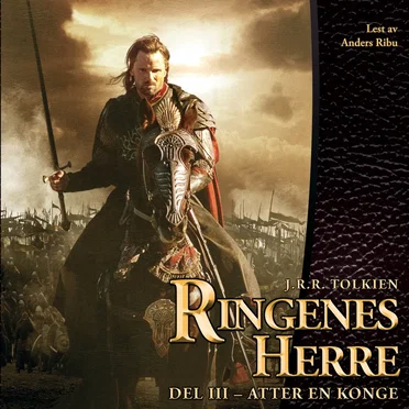 Ringenes herre III - Atter en konge by J.R.R. Tolkien - album cover
