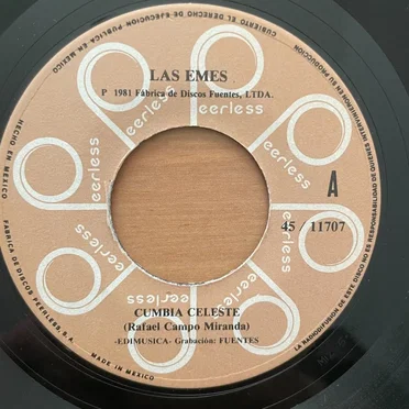 Cumbia celeste / Tanto, tanto by Las Emes - album cover