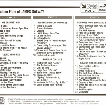 The Golden Flute of James Galway
