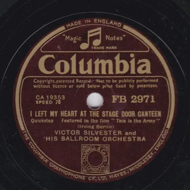 I Left My Heart at the Stage Door Canteen / Why Wait for the Moonlight