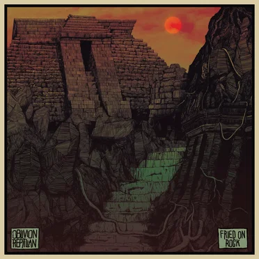 Fried on Rock by Oblivion Reptilian - album cover