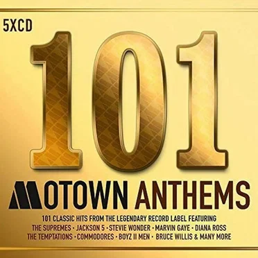 101 Motown Anthems by Various Artists - album cover