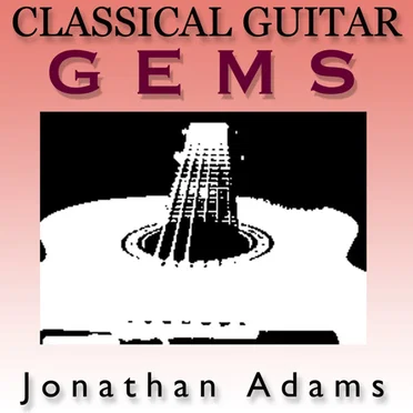 Classical Guitar Gems by Jonathan Adams - album cover