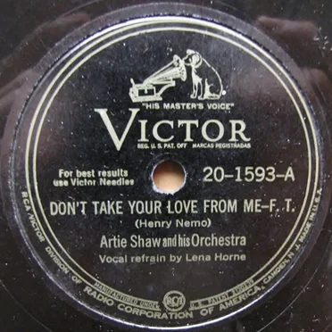 Don't Take Your Love From Me / It Had to Be You
