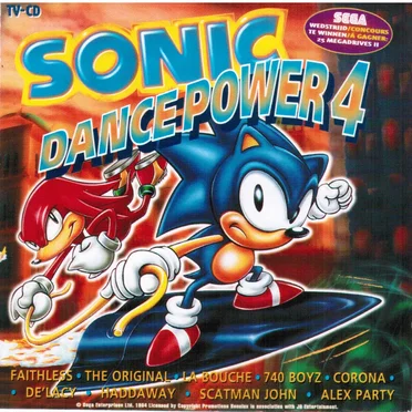 Sonic Dance Power 4 by Various Artists - album cover