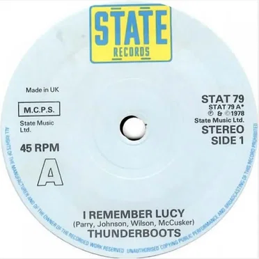 I Remember Lucy by Thunderboots - album cover