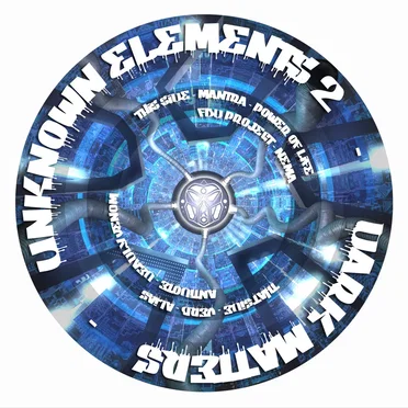 UNKNOWN ELEMENTS 2 - DARK MATTERS!! LIMITED PICTURE DISC VINYL (AKOB 004) by Various Artists - album cover
