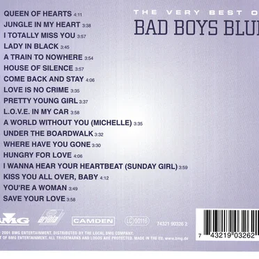The Very Best of Bad Boys Blue by Bad Boys Blue - album cover