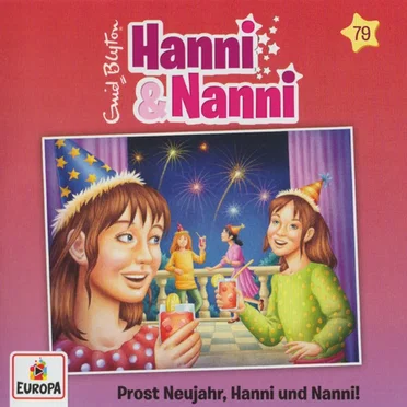 Hanni und Nanni 79: Prost Neujahr, Hanni und Nanni! by Enid Blyton - album cover
