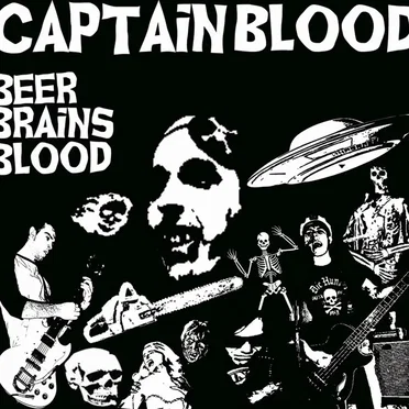 Beer Brains Blood by Captain Blood - album cover