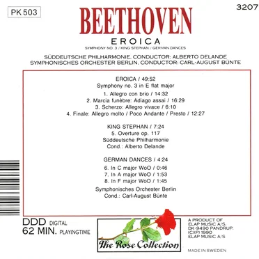 “Eroica” Symphony no. 3 / King Stephan / German Dances