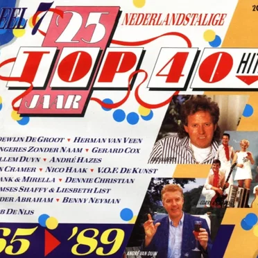 25 jaar Top 40 hits, deel 7: Nederlandstalig 1965-1989 by Various Artists - album cover