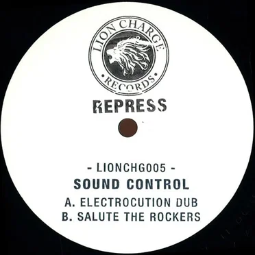 Electrocution Dub / Salute The Rockers by Sound Control - album cover