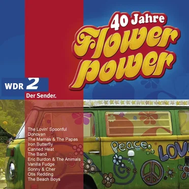 WDR 2: 40 Jahre Flower Power by Various Artists - album cover