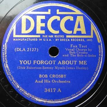 You Forgot About Me / Gone but Not Forgotten