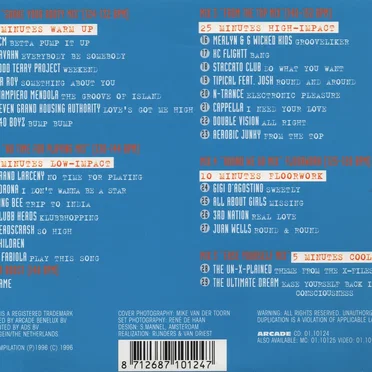 Work That Body! 4 by Various Artists - album cover