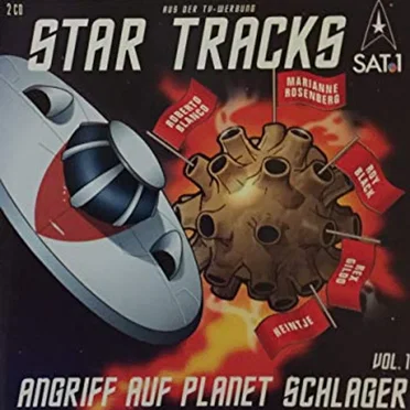 Star Tracks - Angriff auf Planet Schlager Vol. 1 by Various Artists - album cover
