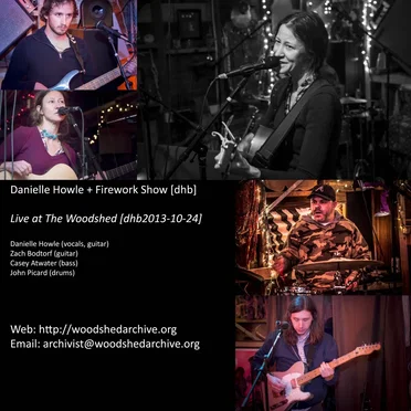 Live at the Woodshed by Danielle Howle - album cover