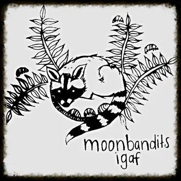 moon bandits / igaf Split by moon bandits - album cover