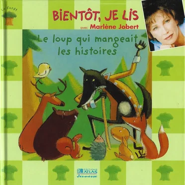 Le loup qui mangeait les histoires by Marlène Jobert - album cover