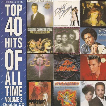 Top 40 Hits of All Time, Volume 2 by Various Artists - album cover