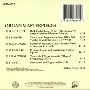 Organ Masterpieces