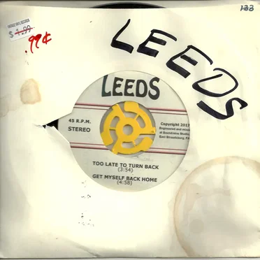 Get Myself Back Home / Too Late To Turn Back by Connor Bracken and the Mother Leeds Band - album cover