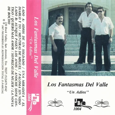 "Un adios" by Los Fantasmas del Valle - album cover