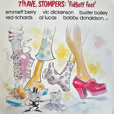 Fidgety Feet by 7th Ave. Stompers - album cover