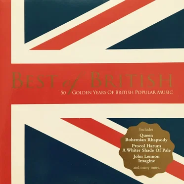 Best of British: 50 Golden Years of British Popular Music by Various Artists - album cover